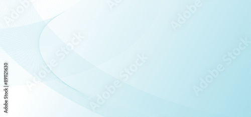 Abstract wave element for design. Wave with lines created using blend Vector illustration