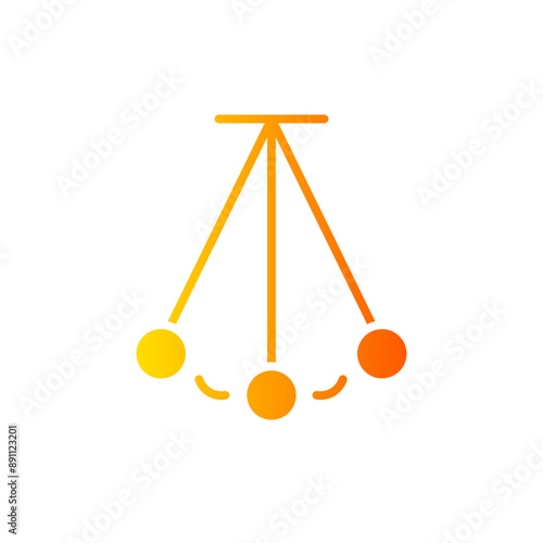 pendulum gradient icon