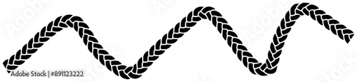 wavy illustration fashion silhouette hairstyle logo hair icon wig outline curly long beauty hairdresser braid woman girl female healthy shape haircut plait style for vector graphic background