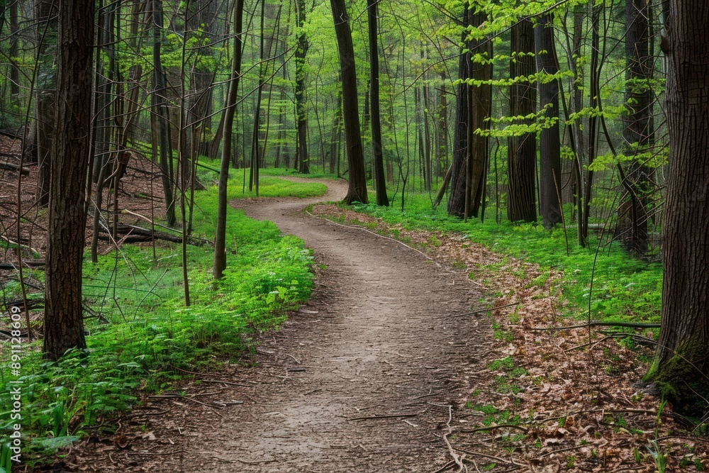 Spring forest outdoors woodland nature. Spring forest outdoors woodland nature.