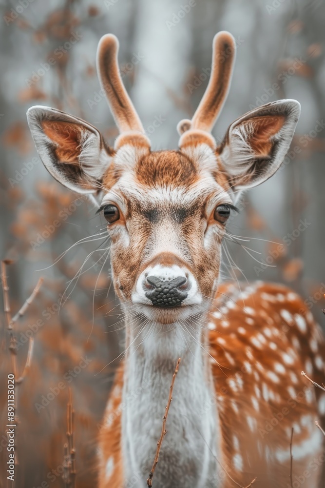 Portrait of a Fawn Portrait of a Fawn