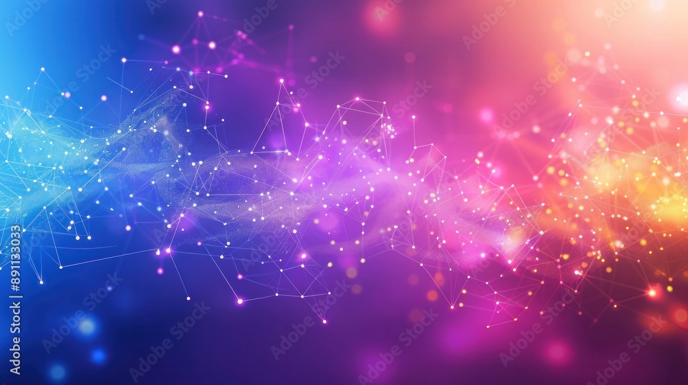 blue and purple wireless network abstract background blue and purple wireless network abstract background