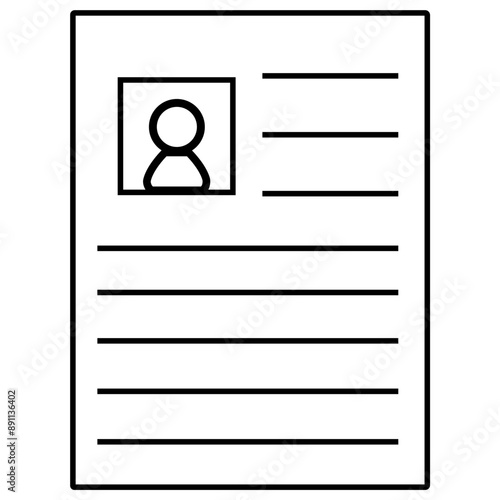 identity letter icon