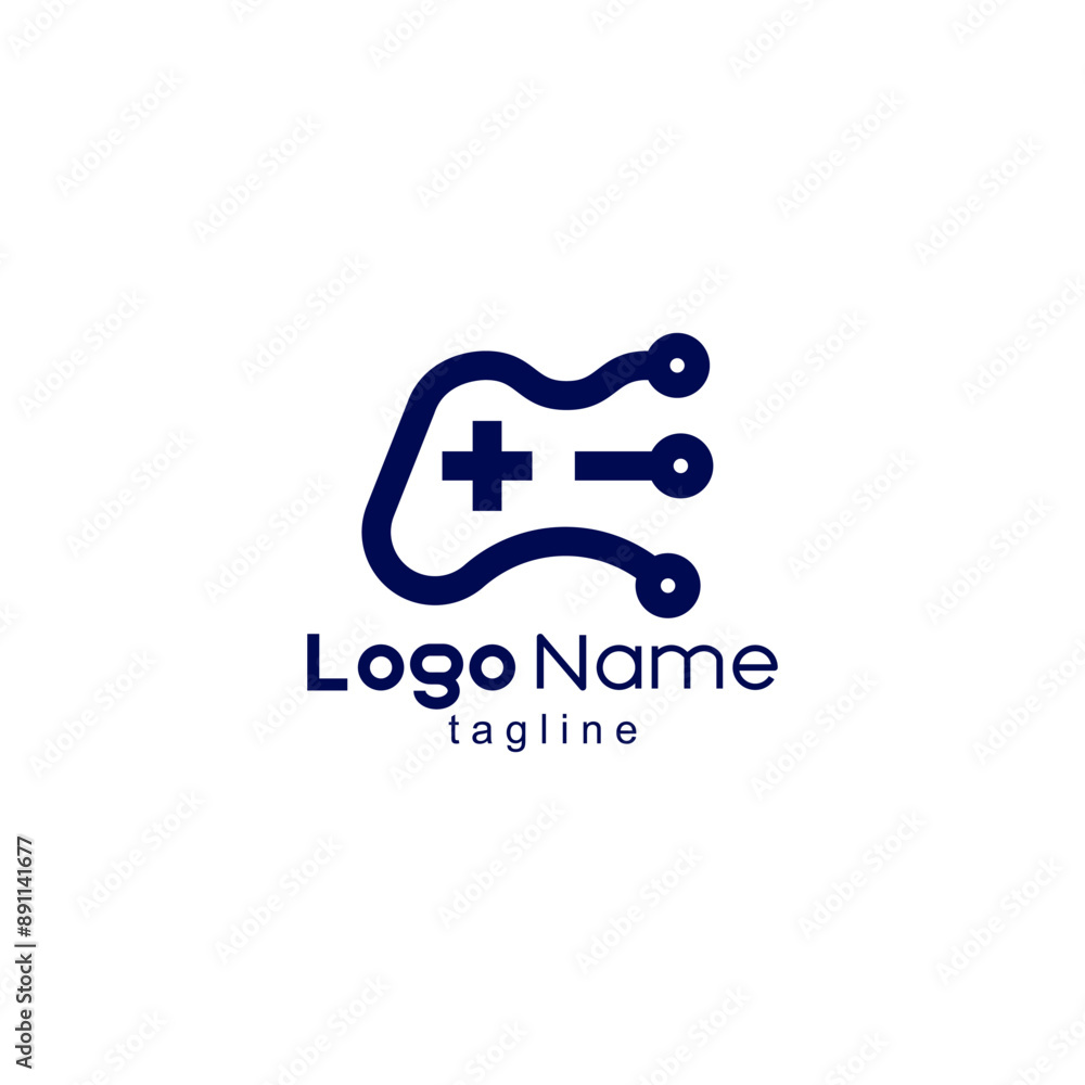 console tech logo design vector console tech logo design vector
