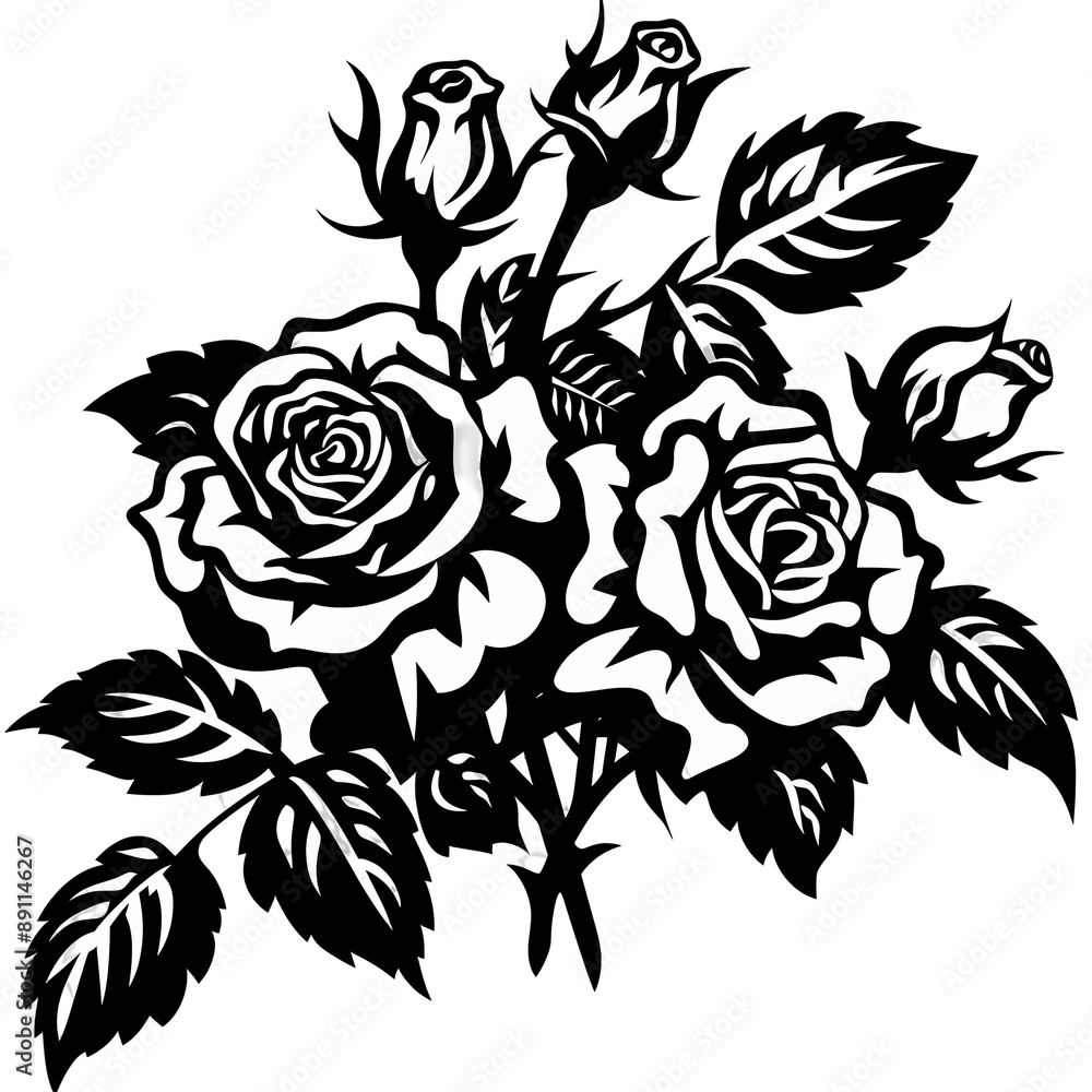 black and white roses black and white roses