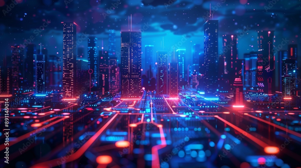 Futuristic Smart Cyber City illustration: Innovative Urban Landscape in Digital Circuitry, futuristic technology concept, Graphic Resources, Wallpapers, Brochure, Websites, banner design, Advertising, Futuristic Smart Cyber City illustration: Innovative Urban Landscape in Digital Circuitry, futuristic technology concept, Graphic Resources, Wallpapers, Brochure, Websites, banner design, Advertising,