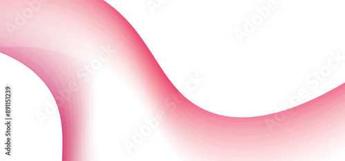 abstract pink background with waves Thin line on white. isolated on white background in concept luxury. Abstract background	