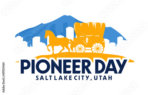 Happy Pioneer Day in Salt Lake City Utah