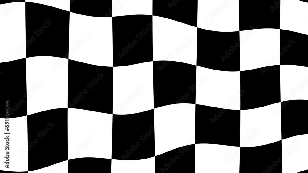 Dynamic race flag animation background featuring black and white checkered patterns. Perfect for motorsport videos, event promotions, racing-themed projects, and digital displays Dynamic race flag animation background featuring black and white checkered patterns. Perfect for motorsport videos, event promotions, racing-themed projects, and digital displays