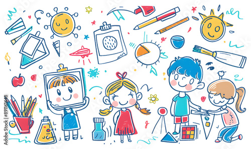 education and learning concept