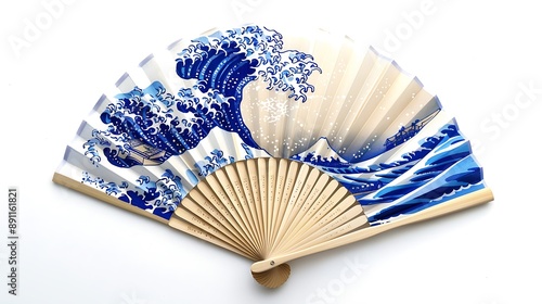 fan on white background