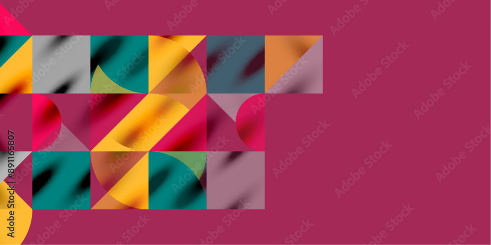 Triangles, round triangles and circles techno art. Vector Illustration For Wallpaper, Banner, Background, Card, Book Illustration, landing page Triangles, round triangles and circles techno art. Vector Illustration For Wallpaper, Banner, Background, Card, Book Illustration, landing page