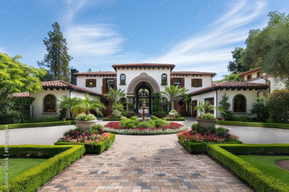 A dwelling with a unique theme and detailed facade design features a residence that stands out due to its distinctive architectural style and elaborate exterior detailing. A dwelling with a unique theme and detailed facade design features a residence that stands out due to its distinctive architectural style and elaborate exterior detailing.
