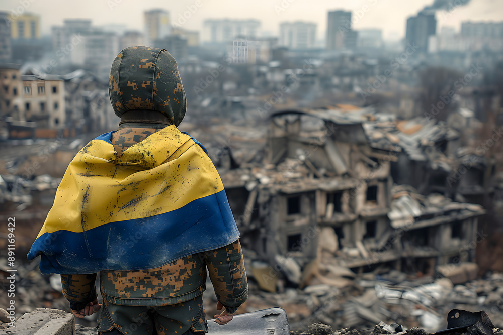 Ukrainian tragedy, peace crisis and sad geopolitical conflict, war between Ukraine and Russia and tragic European security political dispute and tears from the pain of war. Ukrainian tragedy, peace crisis and sad geopolitical conflict, war between Ukraine and Russia and tragic European security political dispute and tears from the pain of war.