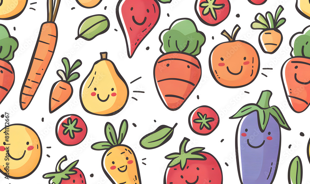 vegetable and fruits photo or illustrator on white background vegetable and fruits photo or illustrator on white background