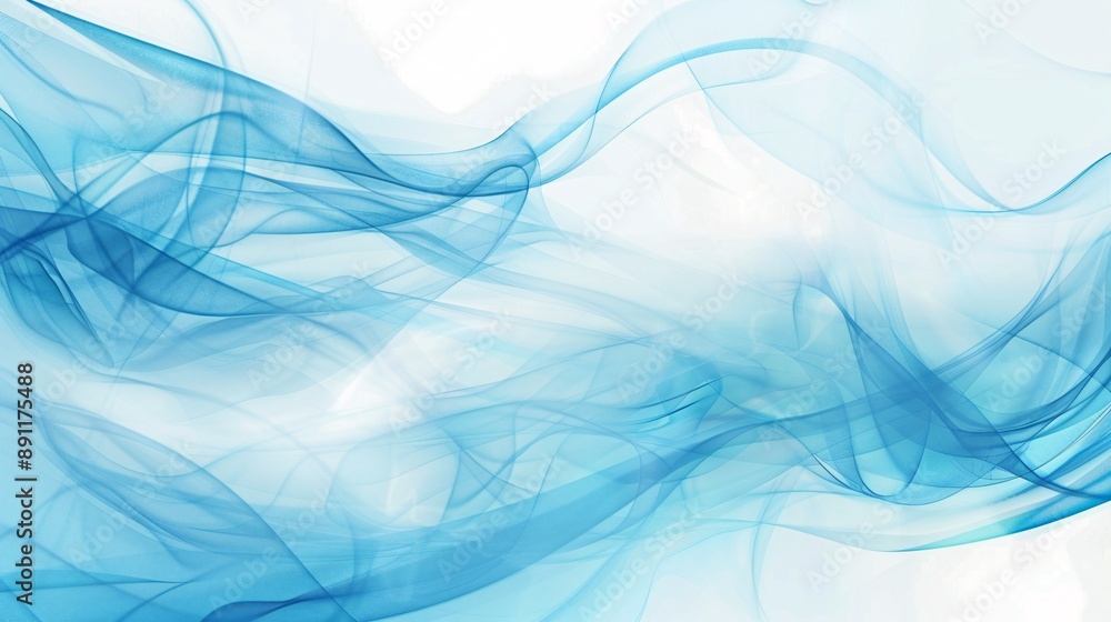 Fototapeta premium Abstract Grunge Decorative Light Blue background