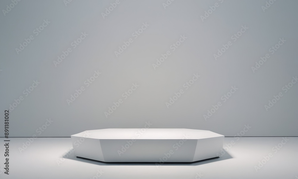 Stand made of pure white material in pastel backgrounds. Product stand and display podium.. Stand made of pure white material in pastel backgrounds. Product stand and display podium..
