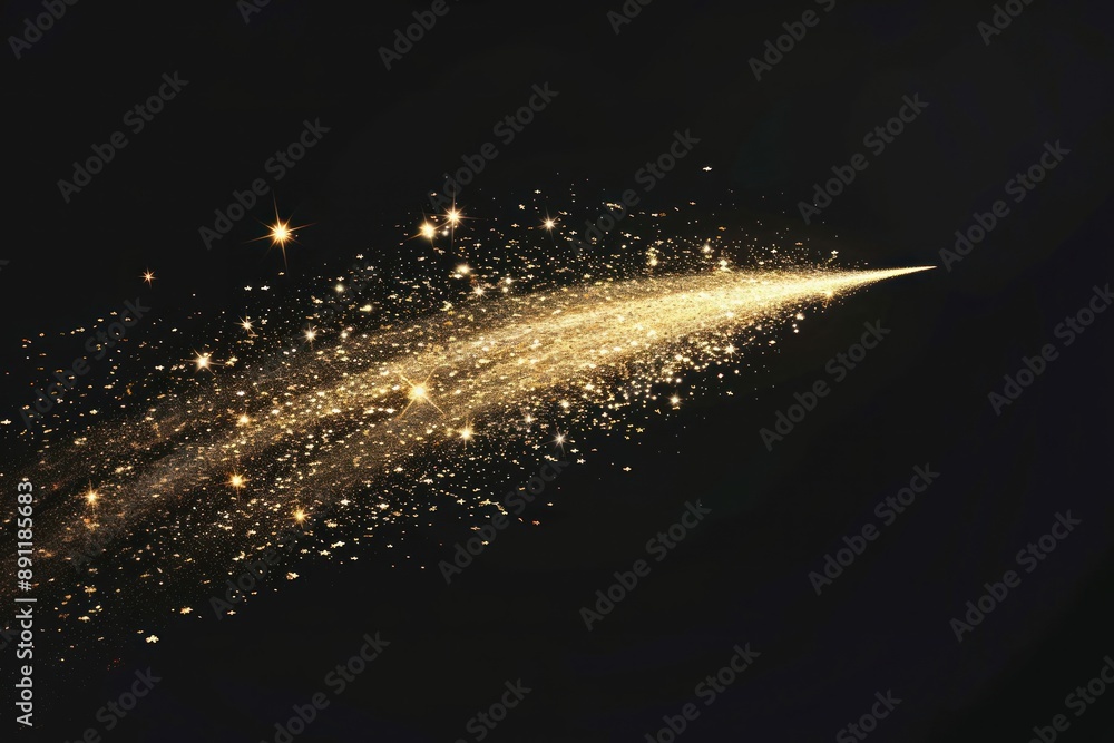 Shooting star streamline light astronomy fireworks. Shooting star streamline light astronomy fireworks.