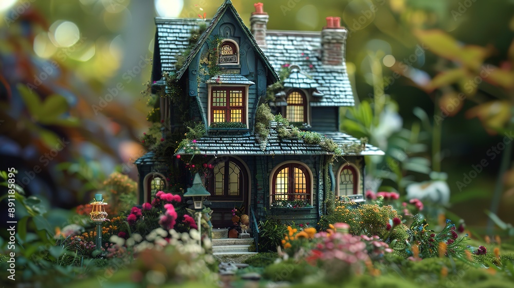 Obraz premium Cute Small House for decorations