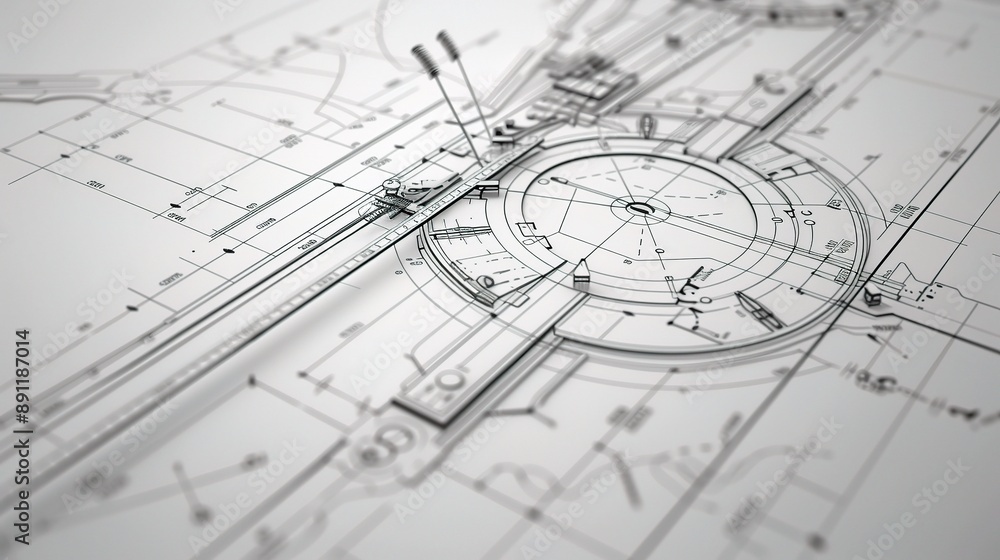 Detailed Technical Project Drawings: Illustrations for Engineering and Design Projects Detailed Technical Project Drawings: Illustrations for Engineering and Design Projects