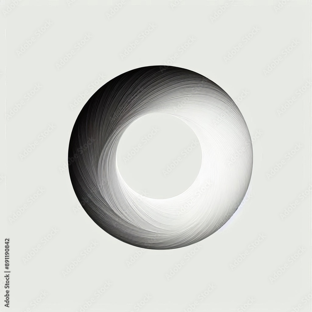 White round button with a glossy 3D appearance isolated white background White round button with a glossy 3D appearance isolated white background