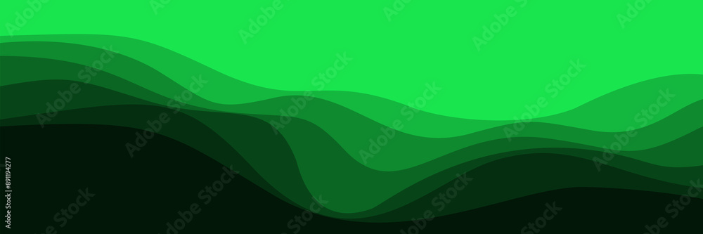 minimalist green gradient wave pattern minimalist vector illustration good for web banner, ads banner, booklet, wallpaper, background template, and advertising minimalist green gradient wave pattern minimalist vector illustration good for web banner, ads banner, booklet, wallpaper, background template, and advertising