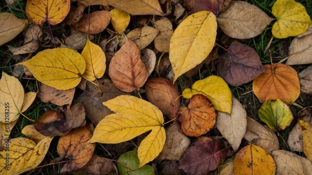autumn leaves background autumn leaves background