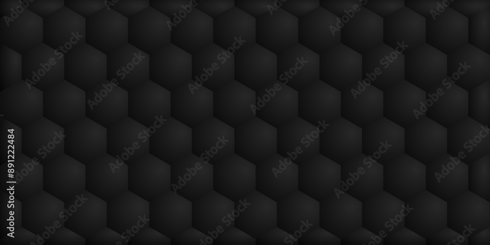 A black background with a repeating pattern of hexagons. A black background with a repeating pattern of hexagons.