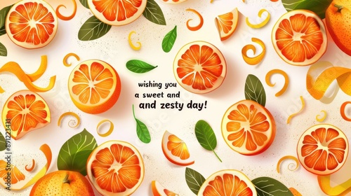 Fresh Citrus, A Sweet and Zesty Day