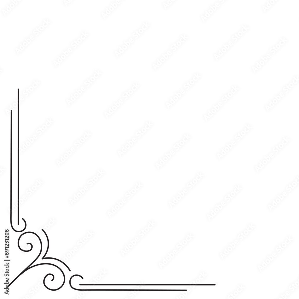 Obraz premium Cute Doodle Corner