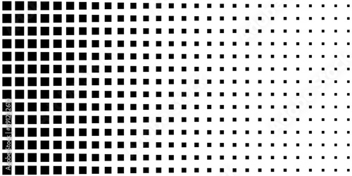 Square Vector Abstract Geometric Background. Halftone Square Pattern
