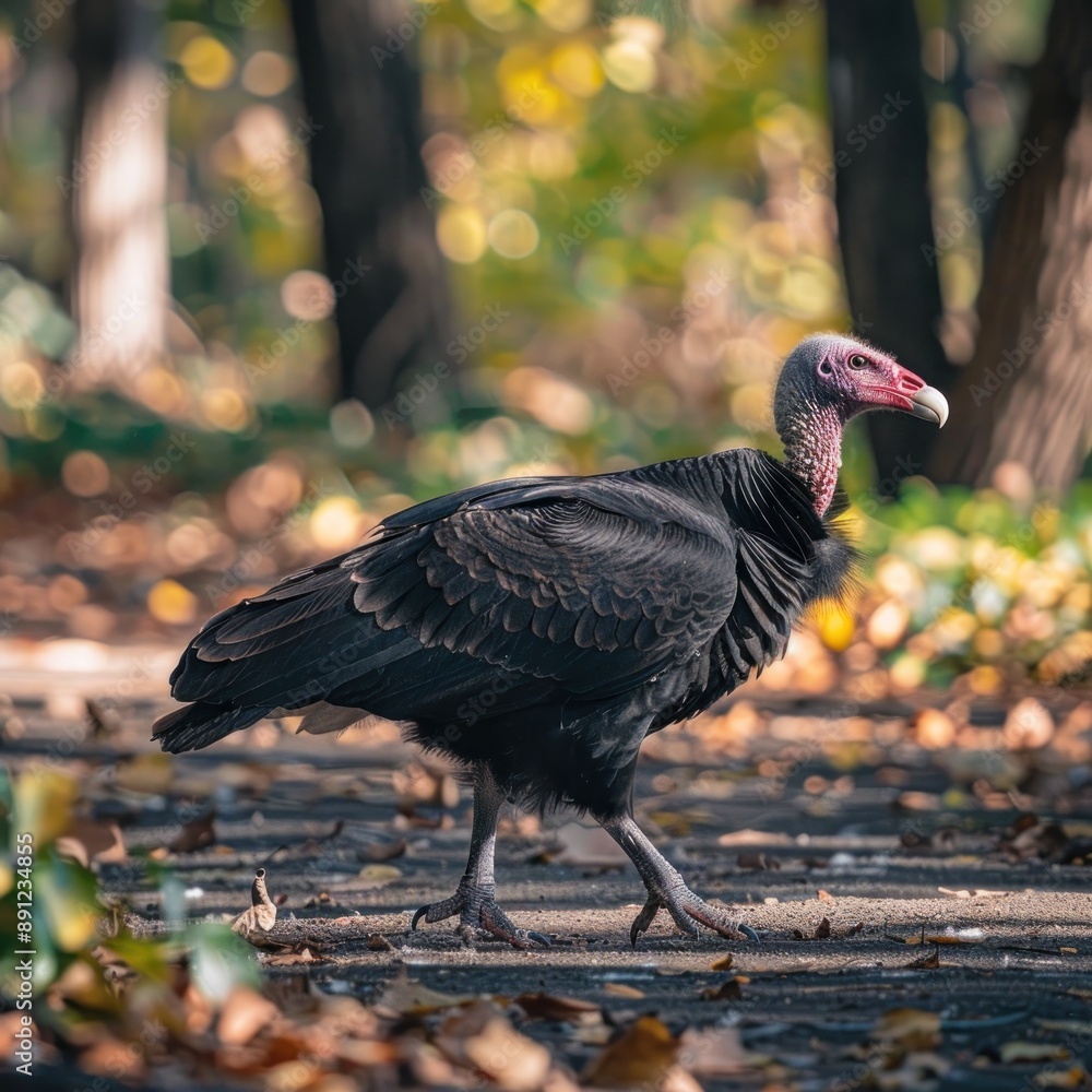 Attractive turkey vulture By Generated AI Attractive turkey vulture By Generated AI