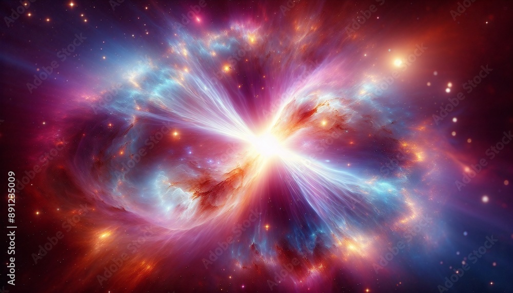 quasar emitting energy in space quasar emitting energy in space