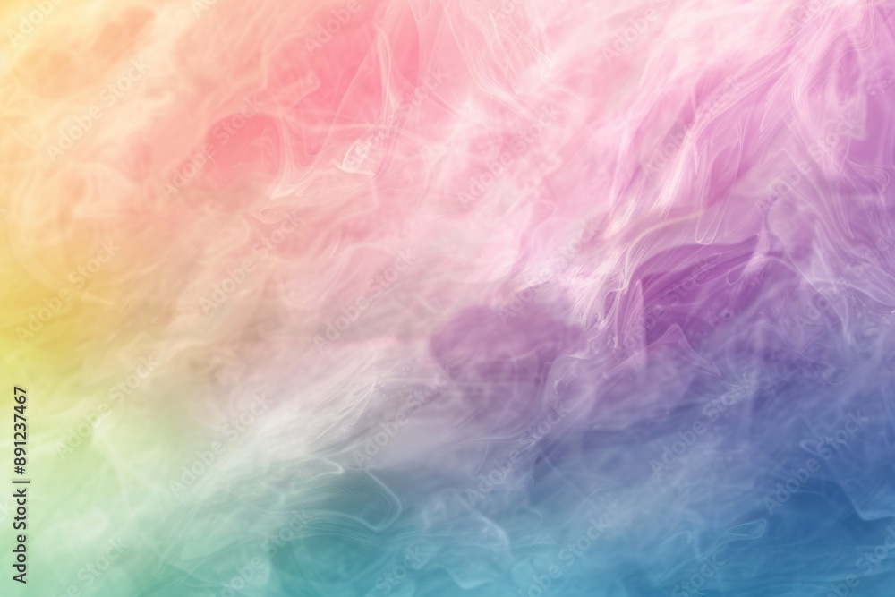 Abstract Colorful Smoke Swirls Abstract Colorful Smoke Swirls