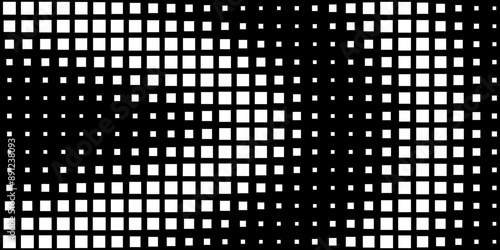 Square Vector Abstract Geometric Background. Halftone Square Pattern