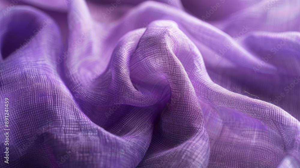 Macro shot of lavender fabric Macro shot of lavender fabric