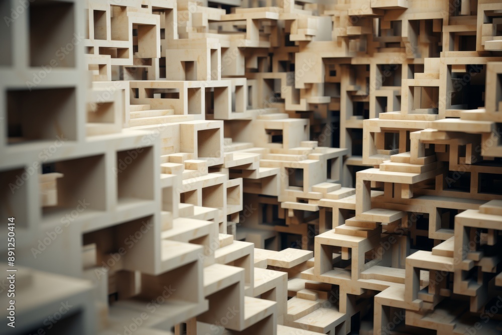 Abstract Structure of Interlocking Cubes Abstract Structure of Interlocking Cubes