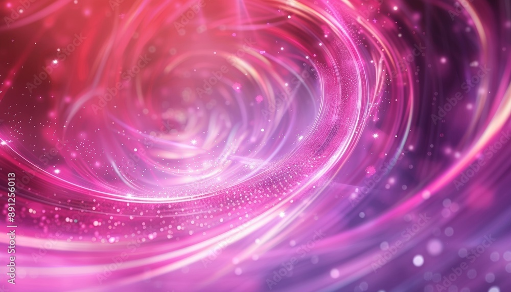 Abstract Close-Up of Vibrant Pink and Purple Light Pattern with Swirling Elements, Background with Copy Space Abstract Close-Up of Vibrant Pink and Purple Light Pattern with Swirling Elements, Background with Copy Space