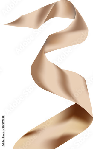 gold ribbon clipart no background. adorable shinning golden ribbon isolated on a transparent background.