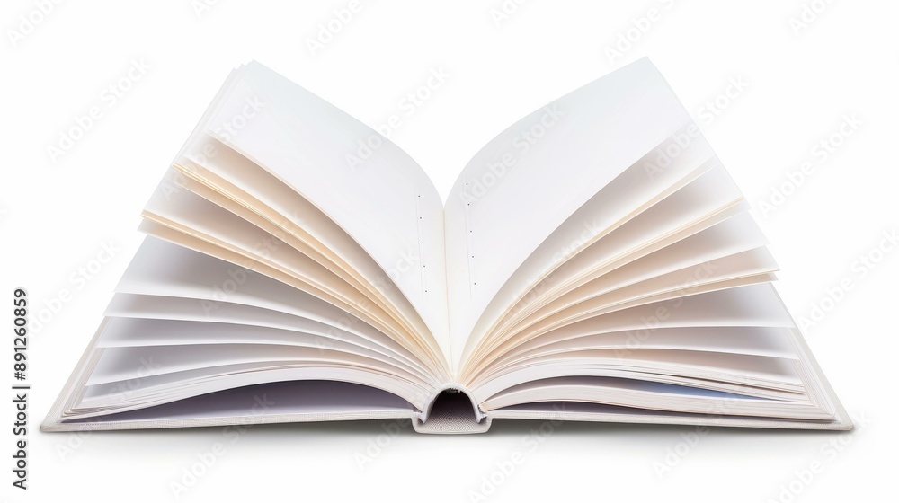 Realistic 3D vertical notebook mockup with blank white cover and shadow on white background. Realistic 3D vertical notebook mockup with blank white cover and shadow on white background.
