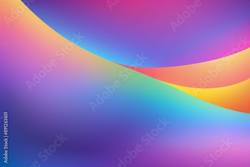 Vibrant smooth gradient background, horizontal composition