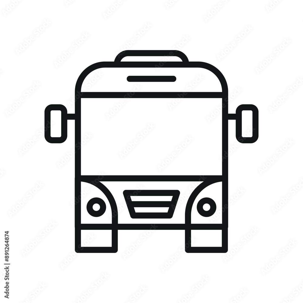 Bus icon vector design templates simple and modern Bus icon vector design templates simple and modern