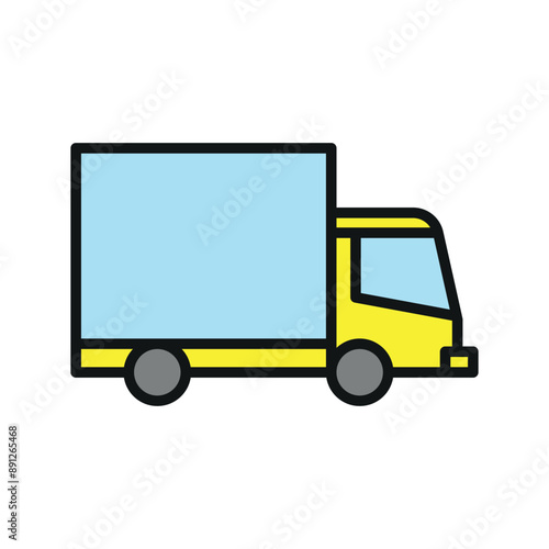 Truck icon vector design templates simple and modern