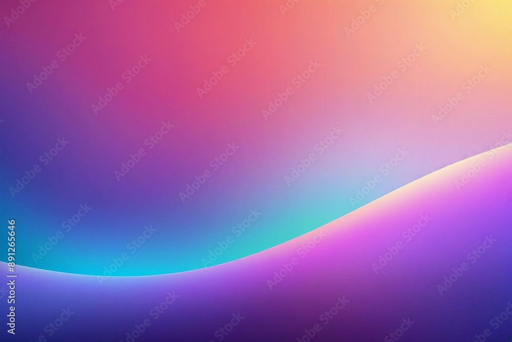 Vibrant smooth gradient background, horizontal composition Vibrant smooth gradient background, horizontal composition