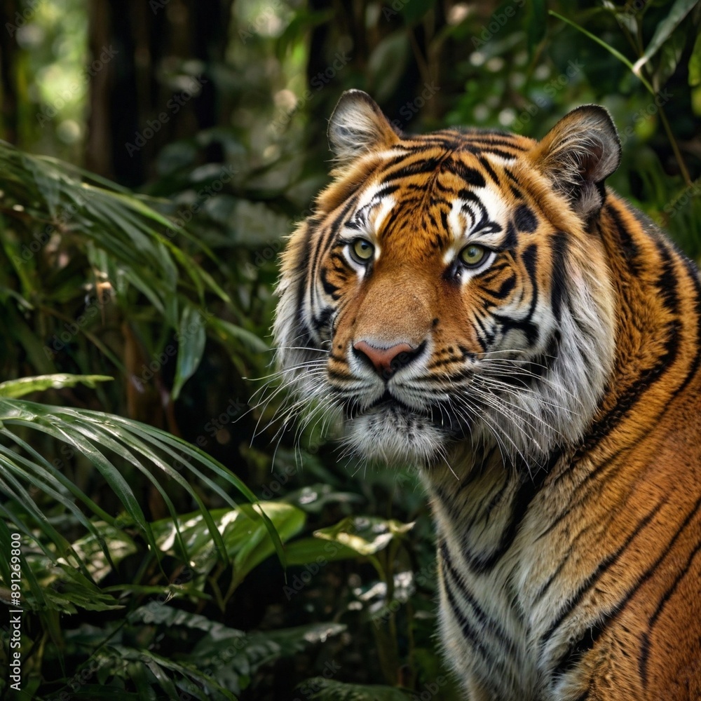 jungle Siberian tiger wildlife Bengal feline jungle Siberian tiger wildlife Bengal feline