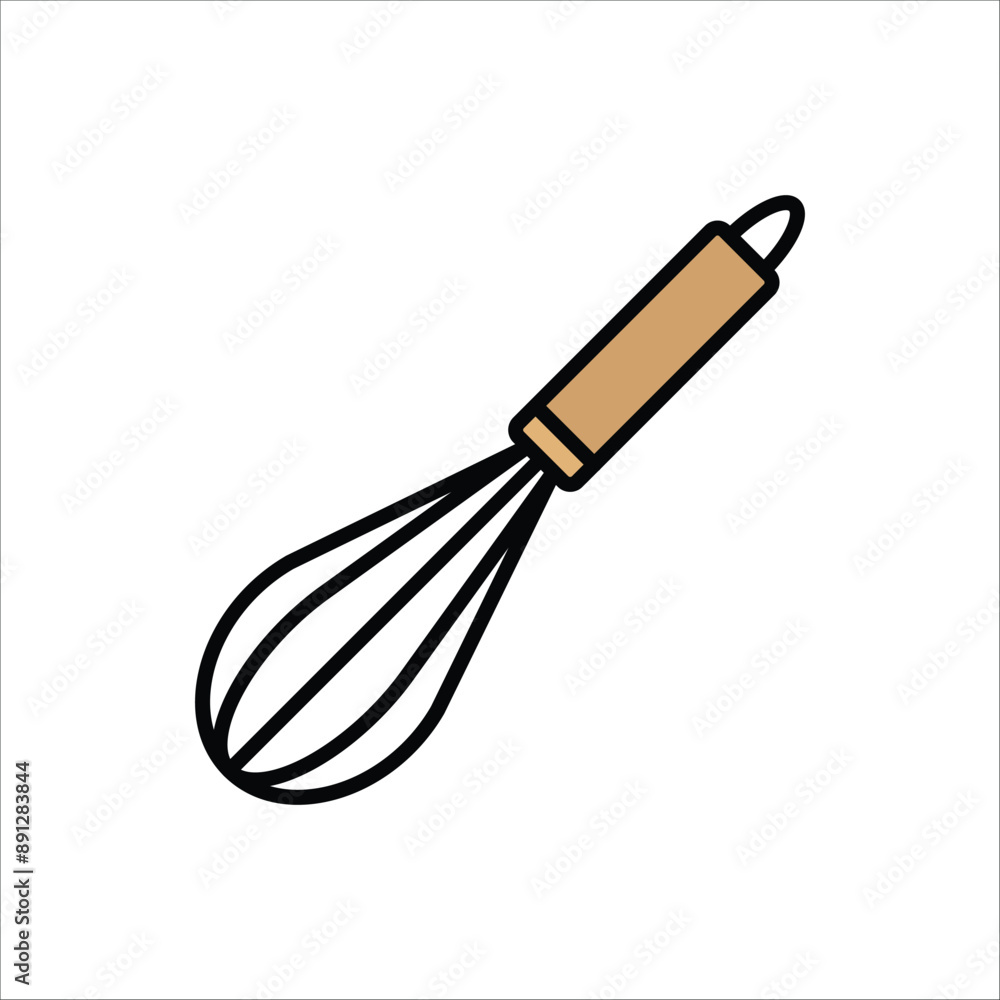 Fototapeta premium Whisk icon vector design templates simple and modern