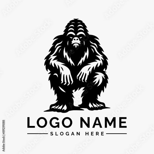 Sasquatch Yeti Logo Vector Design