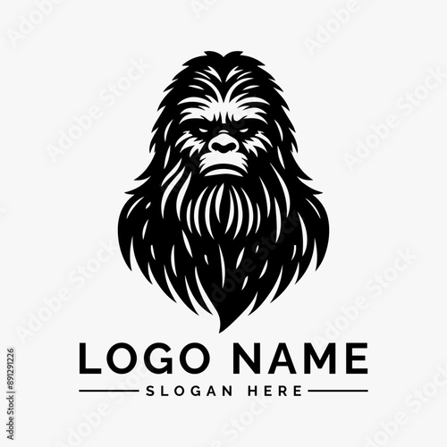 Sasquatch Yeti Logo Vector Design