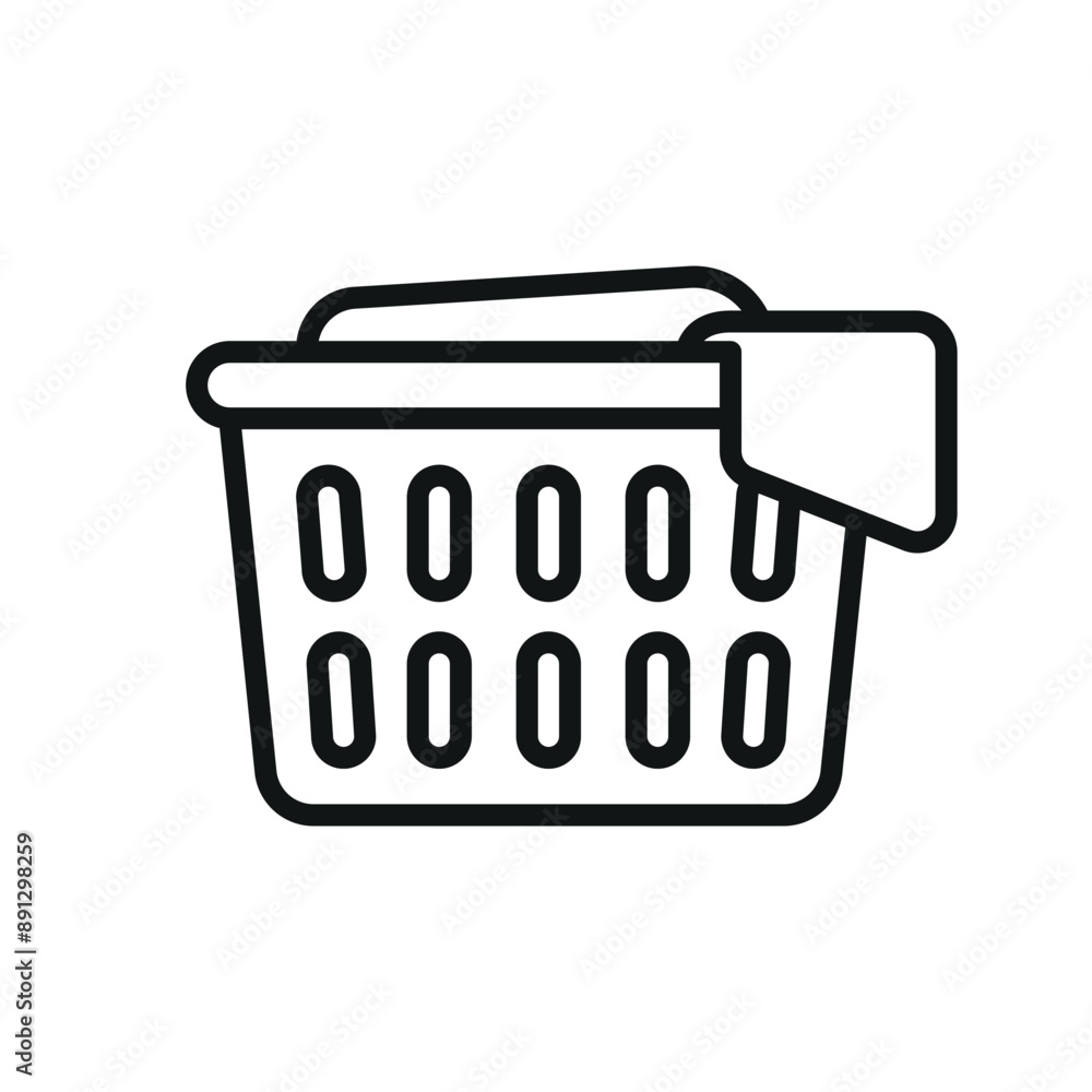Laundry basket icon vector design templates simple and modern Laundry basket icon vector design templates simple and modern