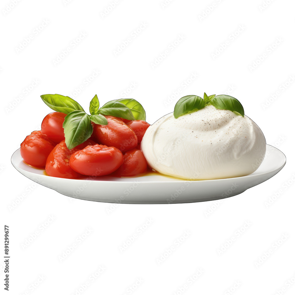 tomatoes, basil and mozzarella tomatoes, basil and mozzarella